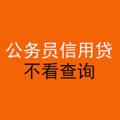 石龙公务员信用贷款